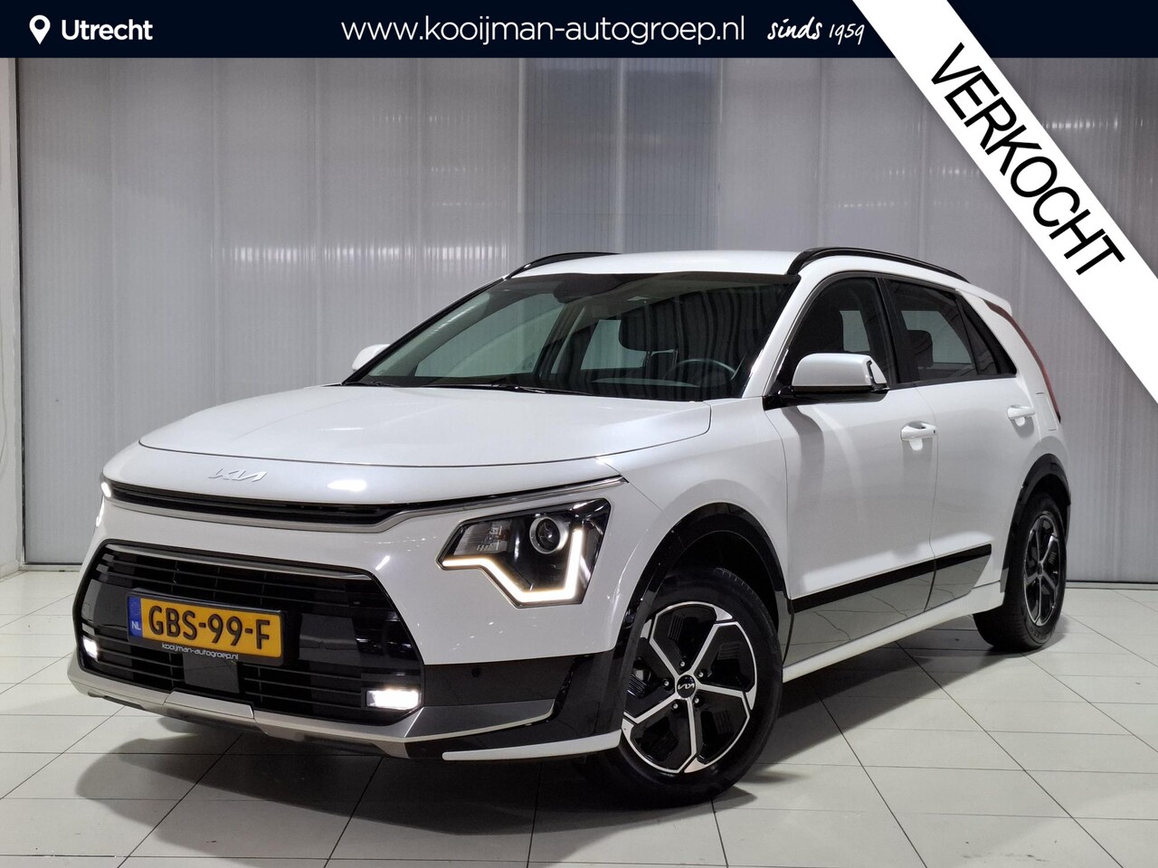 Kia Niro - 1.6 GDi Hybrid DynamicLine Trekhaak, Apple Carplay/Android Auto, Navigatie, Camera. - AutoWereld.nl