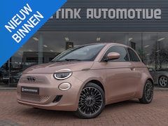Fiat 500 - 3+1 La Prima 42 kWh | Rose Gold | Dealer onderhouden | Camera