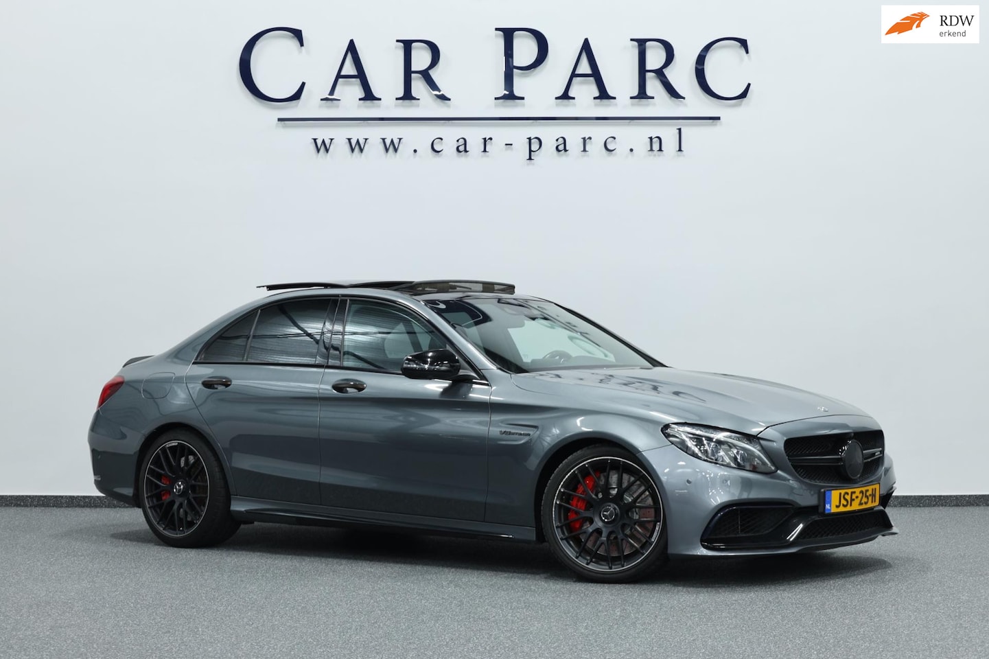 Mercedes-Benz C-klasse - AMG 63 S 510+PK LED/SFEER/HUD/PANO/LEDER+S.VERWARMING+MEMORY/19" LMV/CAM/ACC/ECC/12 MDN GA - AutoWereld.nl