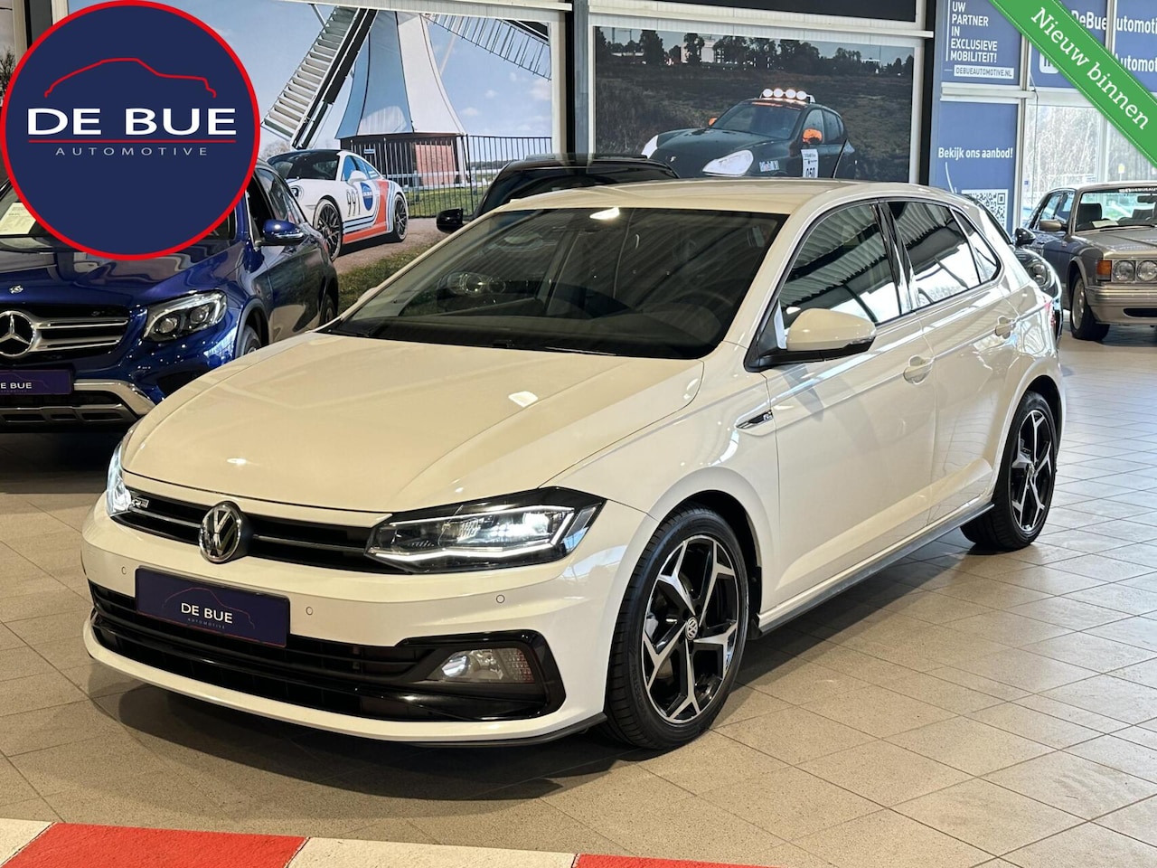 Volkswagen Polo - 1.6 TDI R-Line DSG|2e Eig.|Virtual|CarPlay|Beats Audio|LED|BTW|Stoelverw.|Camera|Nieuwe Di - AutoWereld.nl