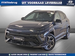 Hyundai Kona - 1.6 GDI HEV N Line Sky Full Hybride Automaat met Navigatie, Panoramadak en Lederen bekledi