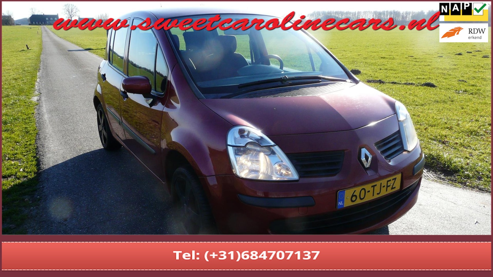 Renault Modus - 1.6-16V Air 1.6-16V Air,Airco,Elec,pakket,Lmv's! - AutoWereld.nl