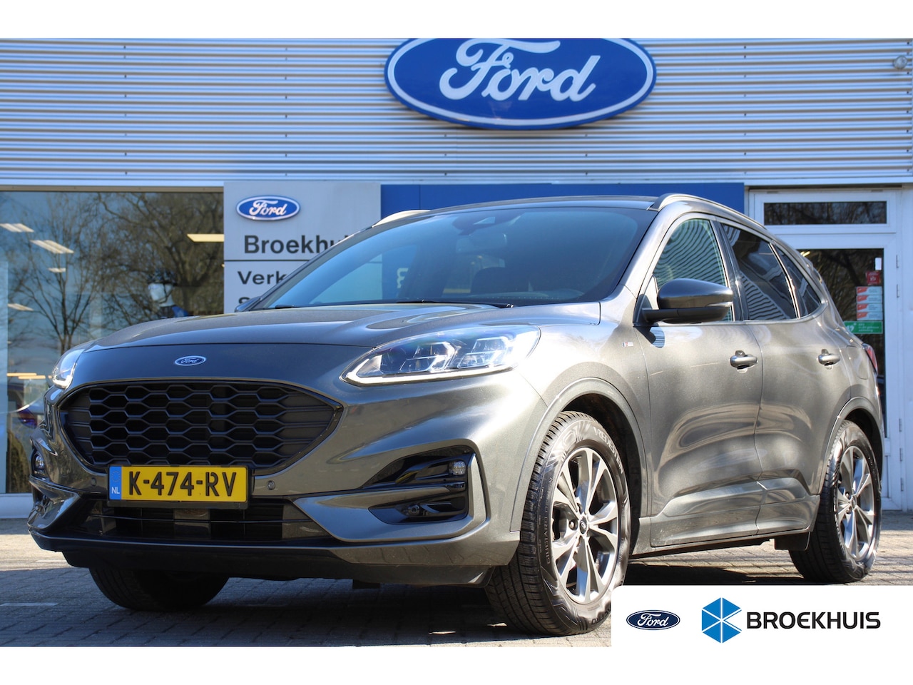 Ford Kuga - 1.5EB ST-LINE X | LEDER | WINTERPACK | TREKHAAK | B&O AUDIO | CAMERA | ELEKTR STOEL | DEAL - AutoWereld.nl