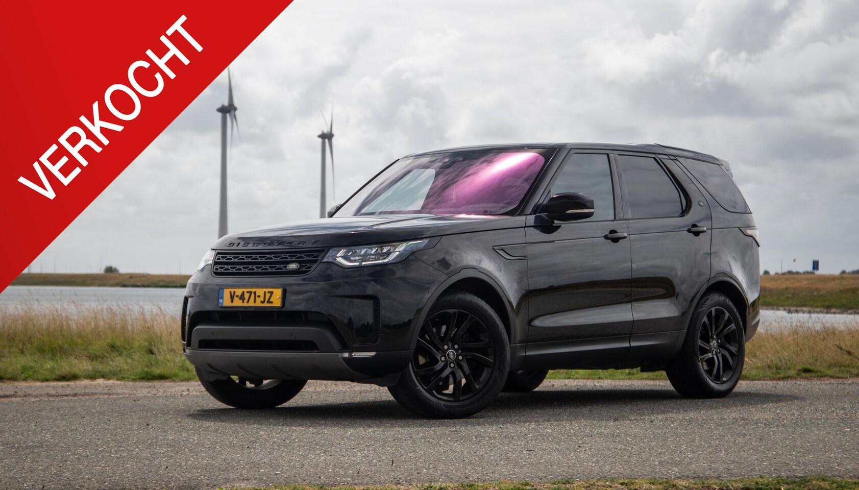 Land Rover Discovery - 3.0 Td6 HSE GRIJS KENTEKEN / LEER / NAVI / LUCHTVERING / PANO / TREKHAAK - AutoWereld.nl