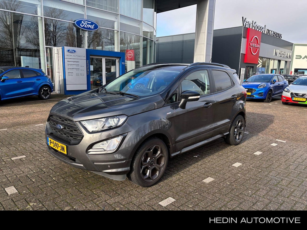 Ford EcoSport - 1.0 EcoBoost 125pk ST-Line | Parking Pack | Winter Pack | Schuif/kanteldak | Trekhaak - AutoWereld.nl