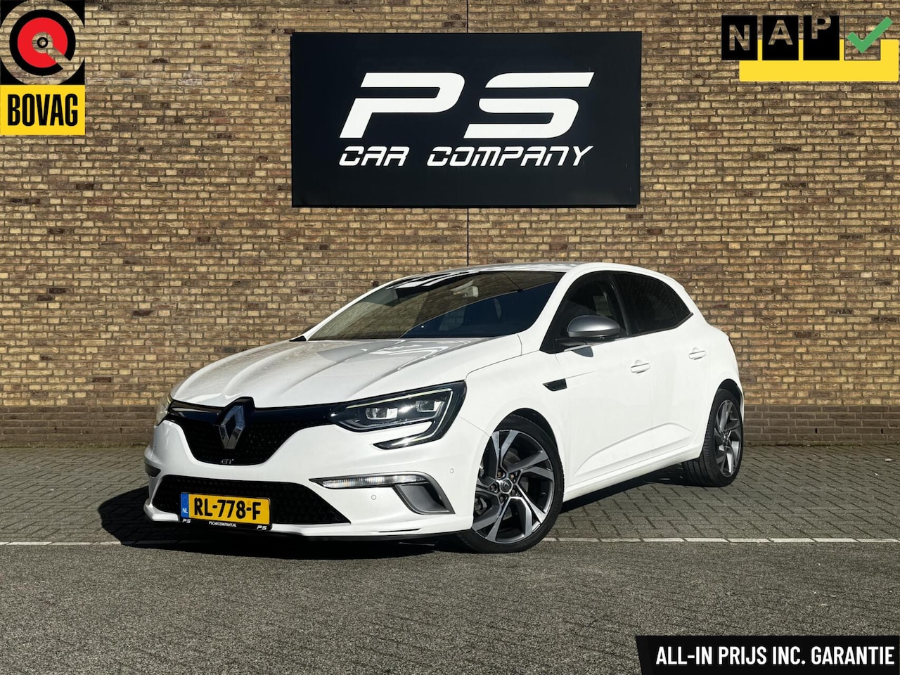 Renault Mégane - 1.6 TCe GT 1.6 TCe GT,4-Control,Orig-NL,Adaptive Cruise - AutoWereld.nl