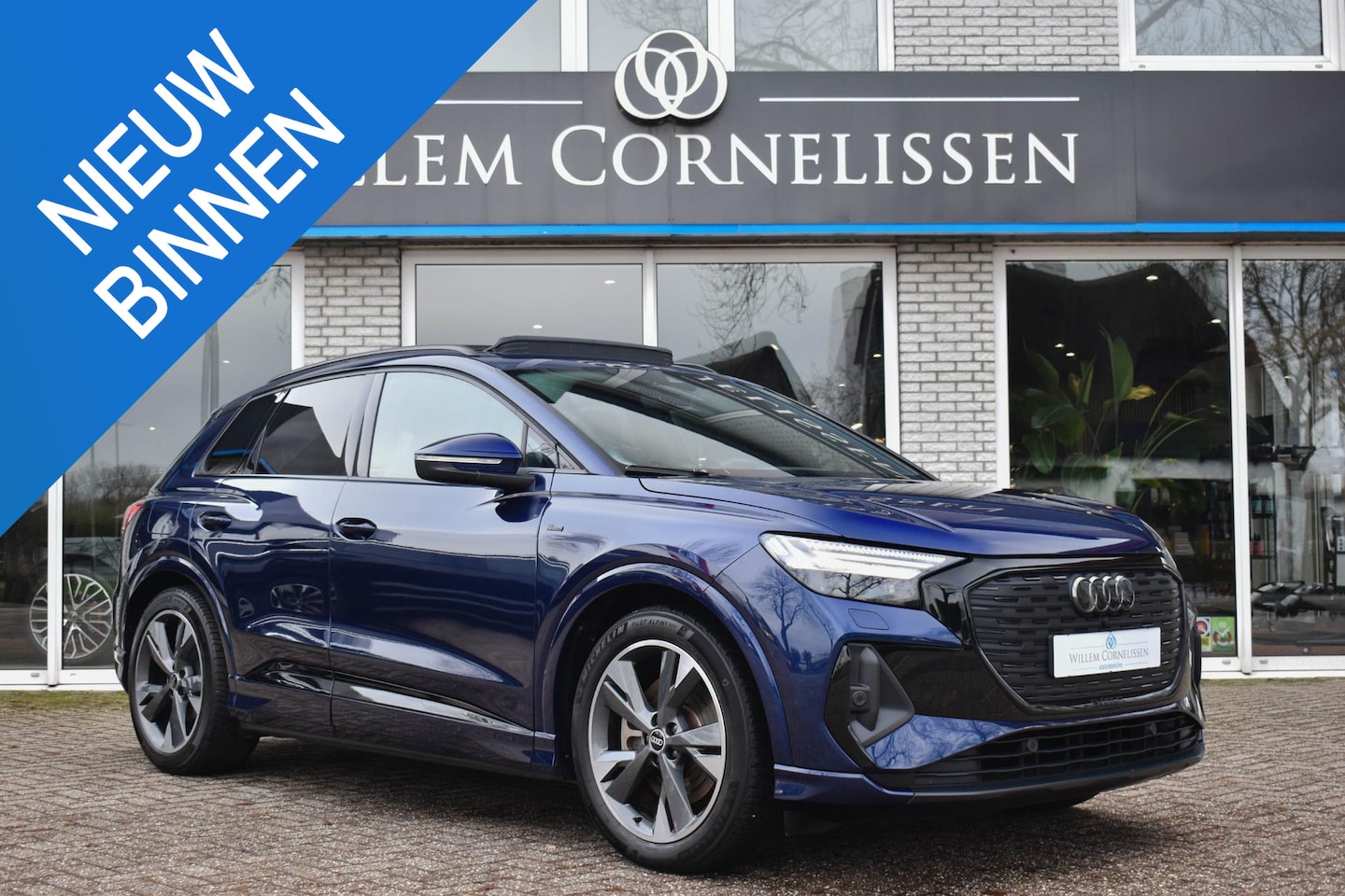 Audi Q4 e-tron - 40 Competition 77 kWh S-Line Pano Matrix Sportstoel Camera ACC - AutoWereld.nl