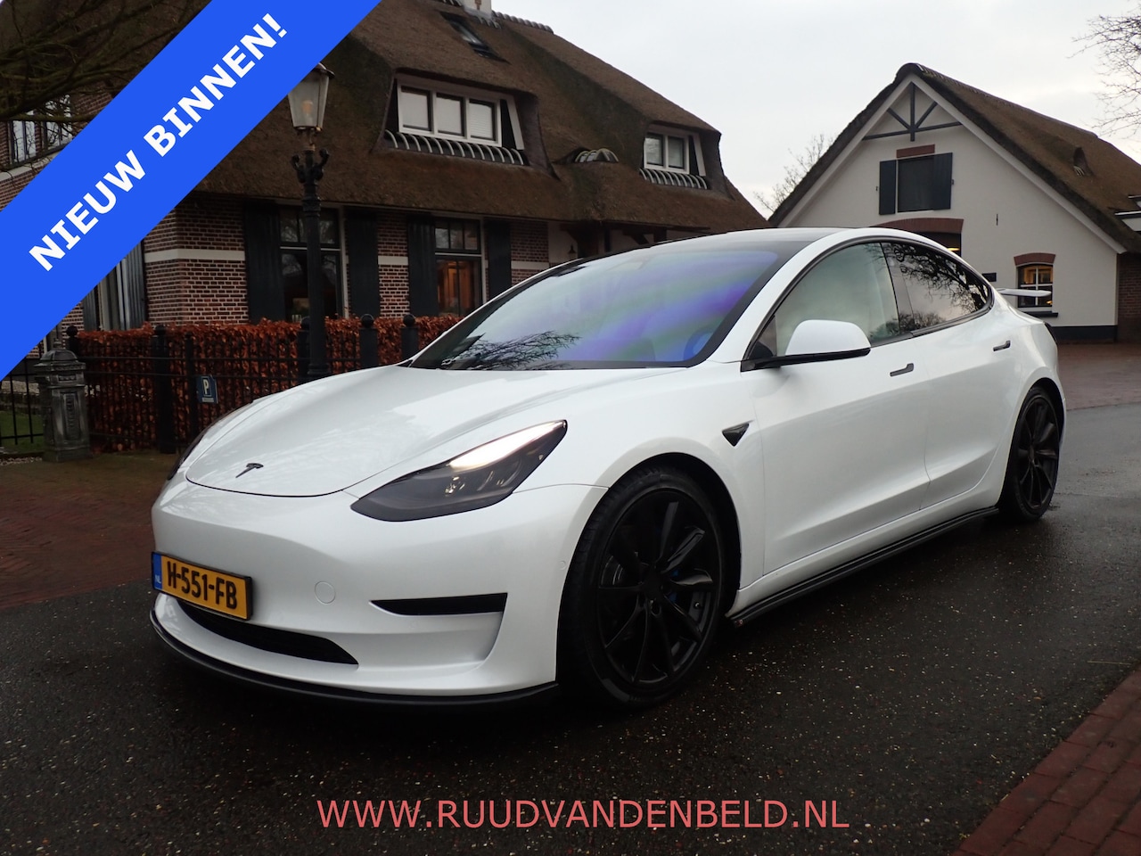 Tesla Model 3 - Long Range RWD Long Range AWD 75kWh ! SPOILER PACK ! / 85%SOH AUTOPILOT / ACCELERATIE-BOOST - AutoWereld.nl