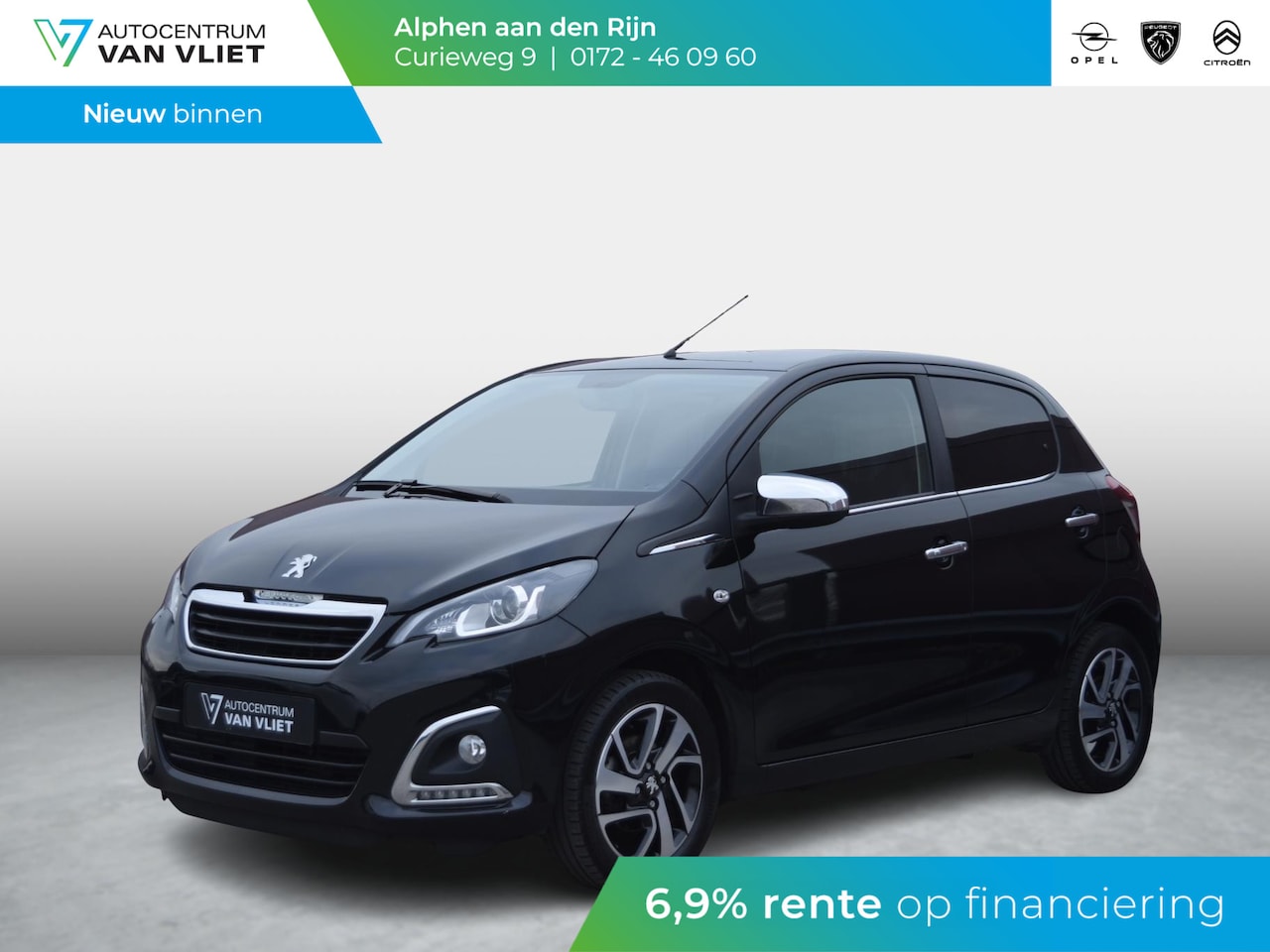 Peugeot 108 - 1.0 e-VTi Allure 72 PK | Pack Style | Apple Carplay/Android Auto via APP | 15" lichtmetale - AutoWereld.nl