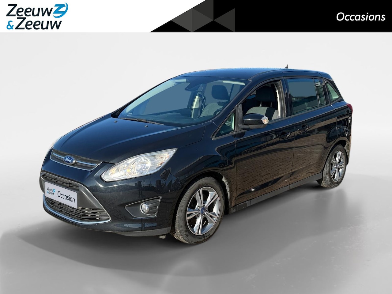 Ford Grand C-Max - 1.0 Titanium 7p. *Airco*Cruise Control*LM.Velgen*Parkeersensoren*ETC.. - AutoWereld.nl
