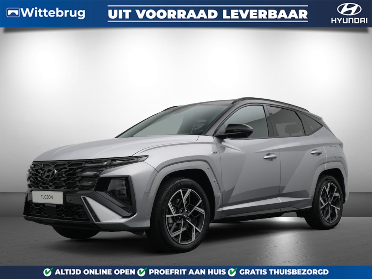 Hyundai Tucson - 1.6 T-GDI PHEV N Line Business Plug-In Hybride Automaat NETTO bijtelling vanaf 296 euro pe - AutoWereld.nl