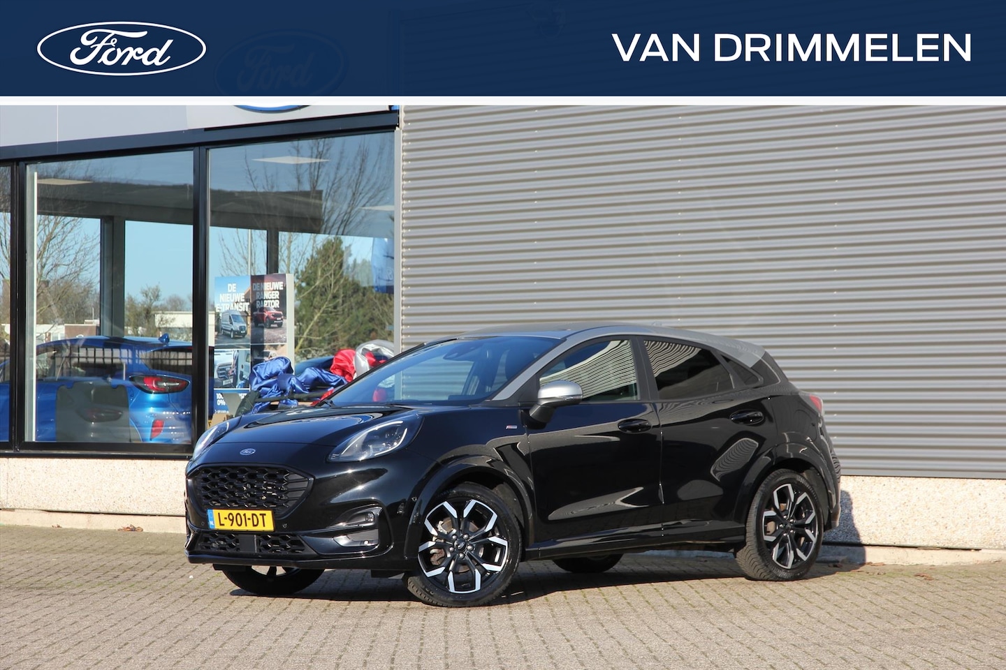Ford Puma - 1.0i Ecoboost Hybrid 125pk ST-Line X | Zilver dak | Dealer onderhouden | B&O Audio | Winte - AutoWereld.nl