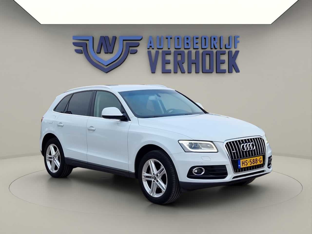 Audi Q5 - 2.0 TFSI Quattro Pro Line+ NL Auto - Leer - AutoWereld.nl