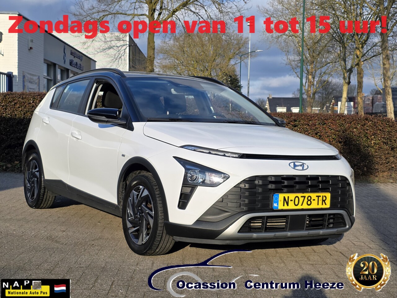 Hyundai Bayon - 1.0 T-GDI MHEV, 1e Eig! NL auto! Carplay! Camera! Zondag OPEN! - AutoWereld.nl