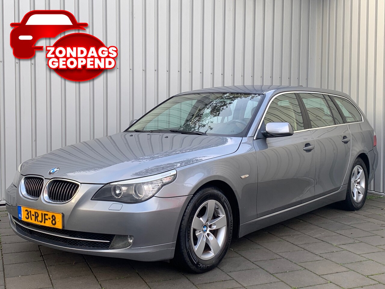 BMW 5-serie Touring - 525i|Automaat|Airco|Leder| - AutoWereld.nl