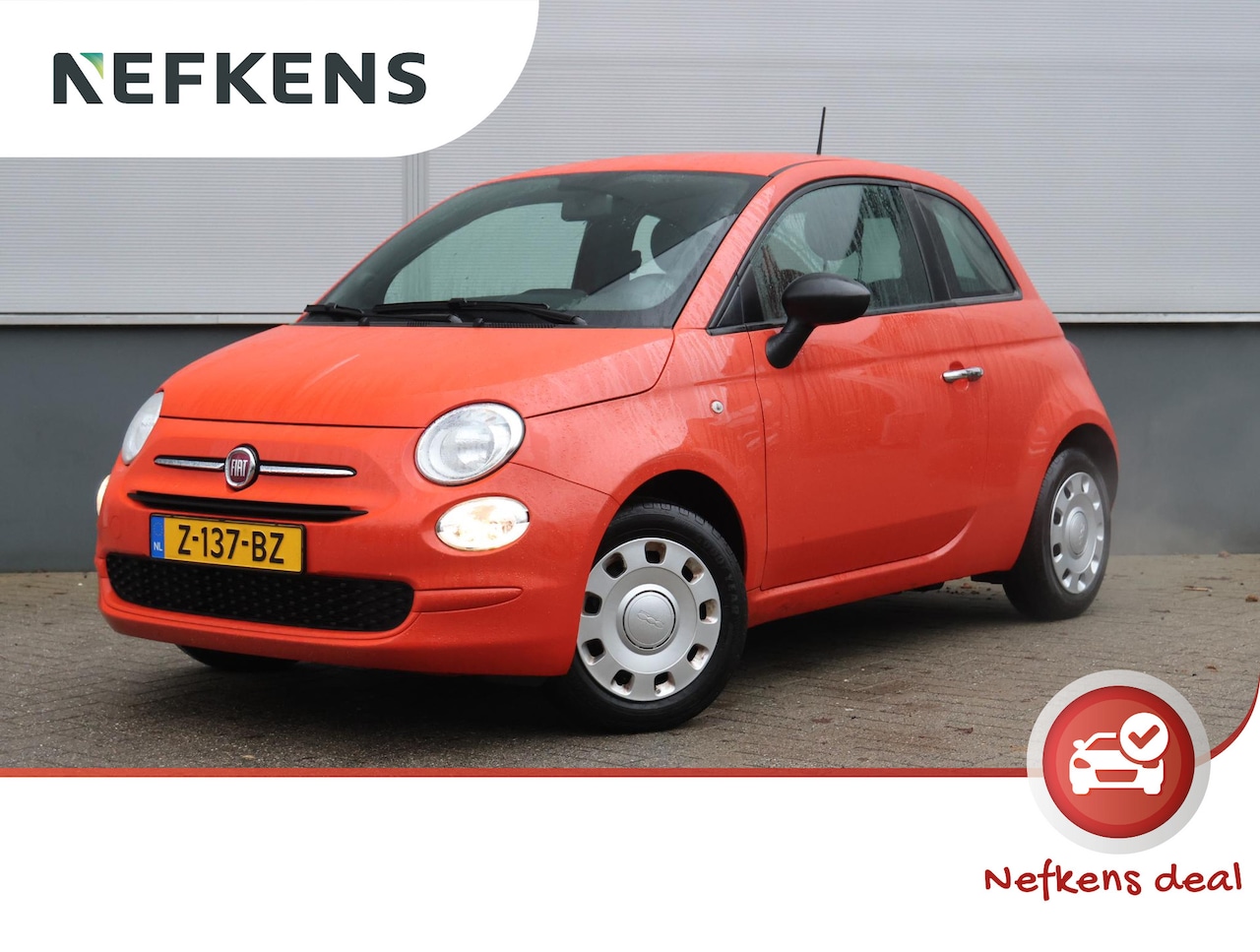 Fiat 500 - 1.0 Hybrid Urban | Hybrid | Elc ramen voor | Airco | Stuurwiel bediening | - AutoWereld.nl