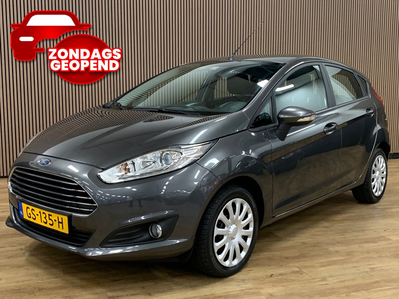 Ford Fiesta - 1.0 Style|84000KM|Navigatie|Airco| - AutoWereld.nl