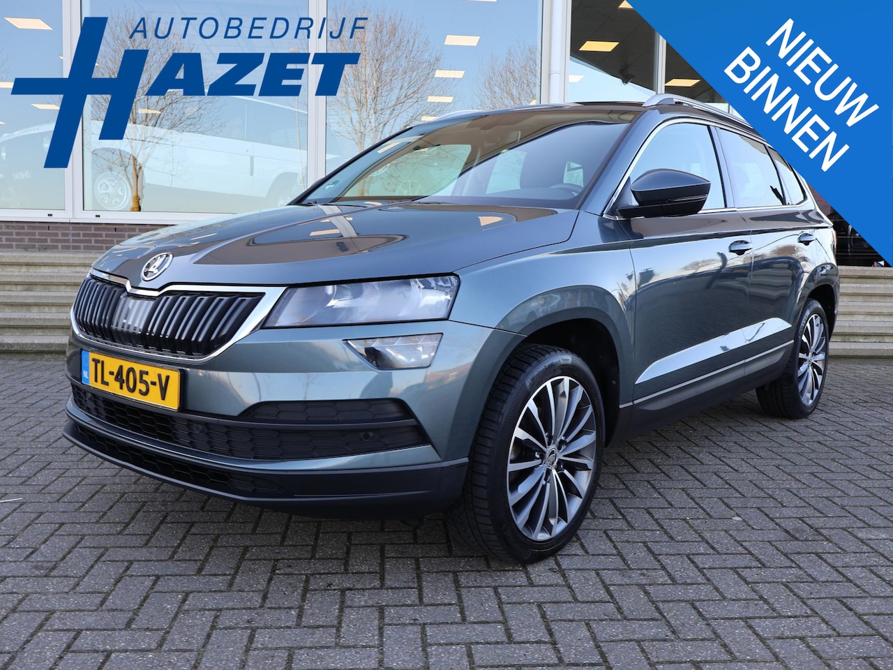Skoda Karoq - 1.0 TSI CLEVER EDITION + 18 INCH | APPLE CARPLAY | STOELVERW. | DAB - AutoWereld.nl