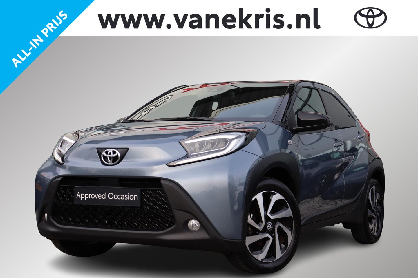 Toyota Aygo X - 1.0 VVT-i Envy, Parkeersensoren Keyless entry, Adaptieve cruise control, Stoelverwarming, - AutoWereld.nl