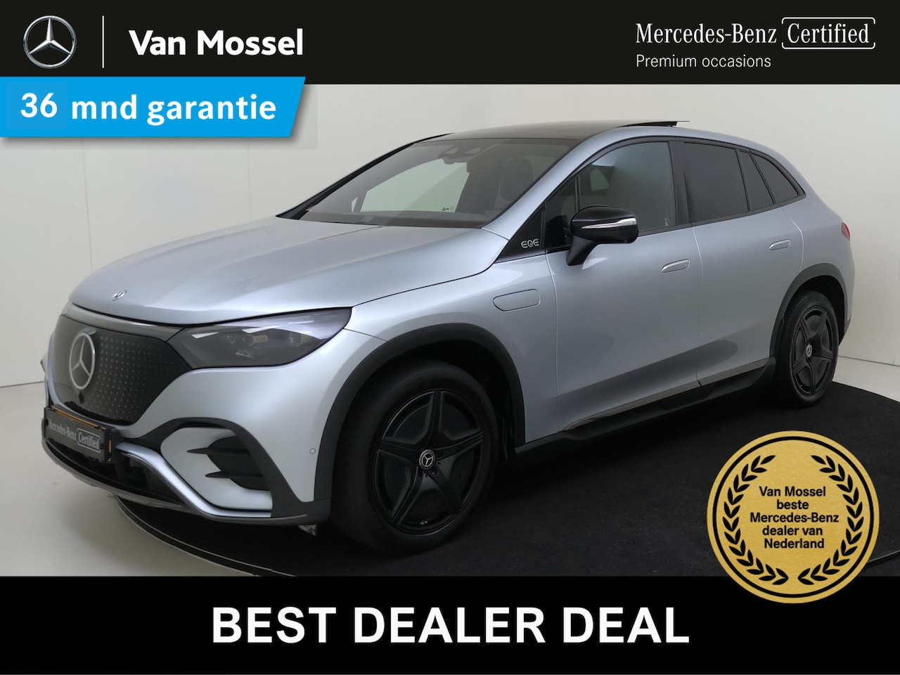 Mercedes-Benz EQE SUV - 350 4Matic AMG Line 91 kWh Luchtvering / Head-Updisplay / 360Graden-Camera / Panorama-schu - AutoWereld.nl