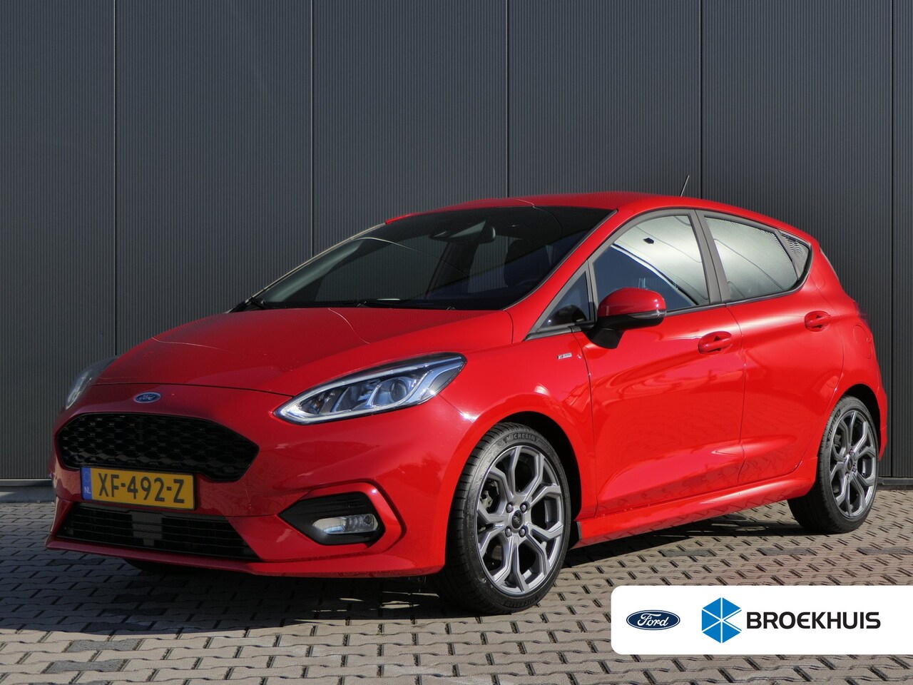 Ford Fiesta - 1.0 EcoBoost ST-Line 17" LMV| Navigatie | LED | Climate Control | Cruise Control - AutoWereld.nl