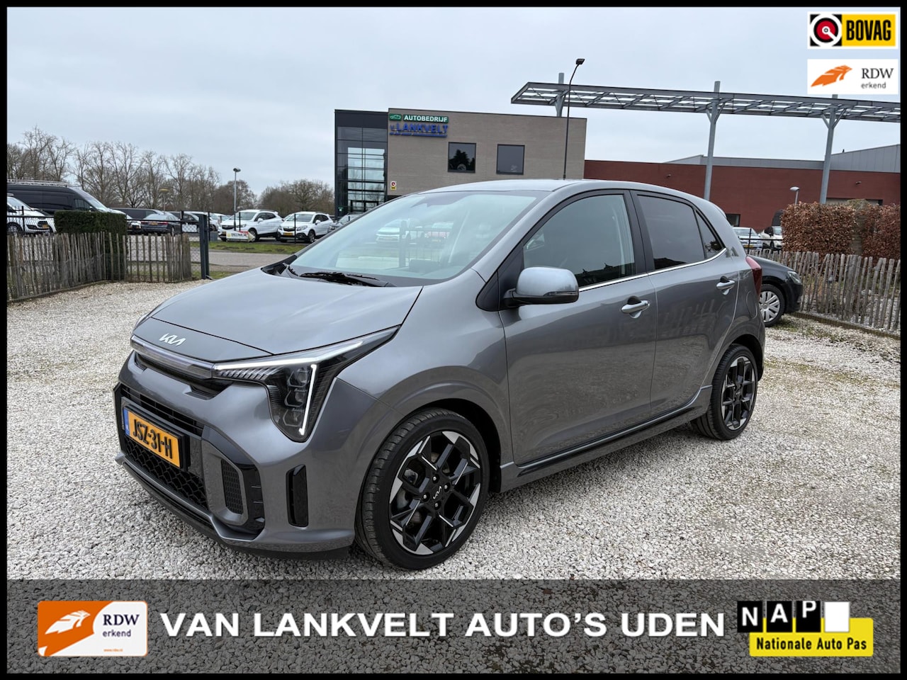 Kia Picanto - 1.2 MPI GT-Line Automaat Apple Carplay, LED, Leder, Stoelverw. - AutoWereld.nl