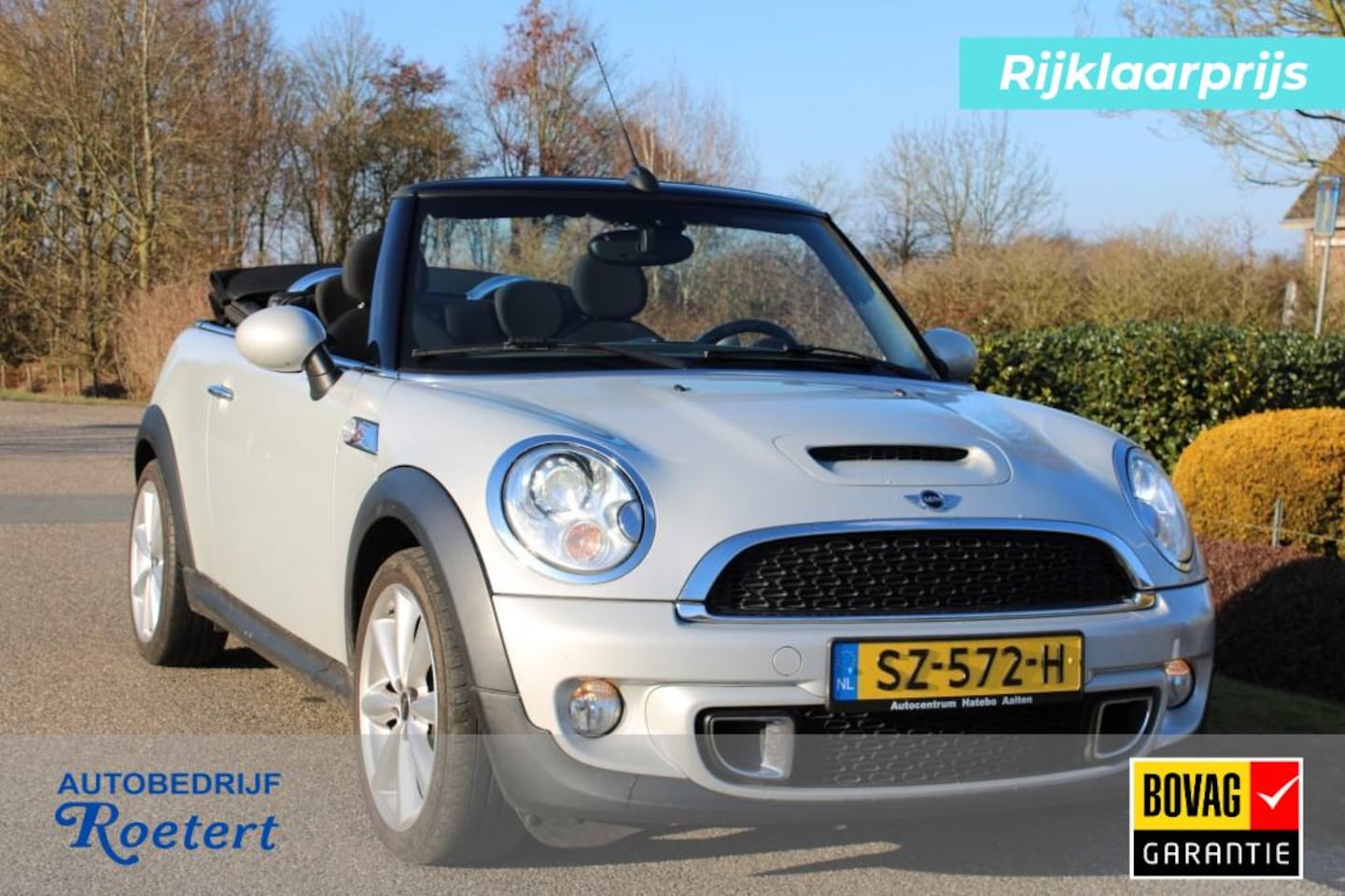 MINI Cooper S - 1.6 184pk Chili Cabrio ECC/cruise/navi/half leer/17 inch lm - AutoWereld.nl