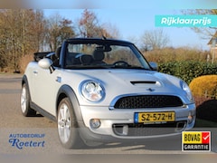 MINI Cooper S - 1.6 184pk Chili Cabrio ECC/cruise/navi/half leer/17 inch lm