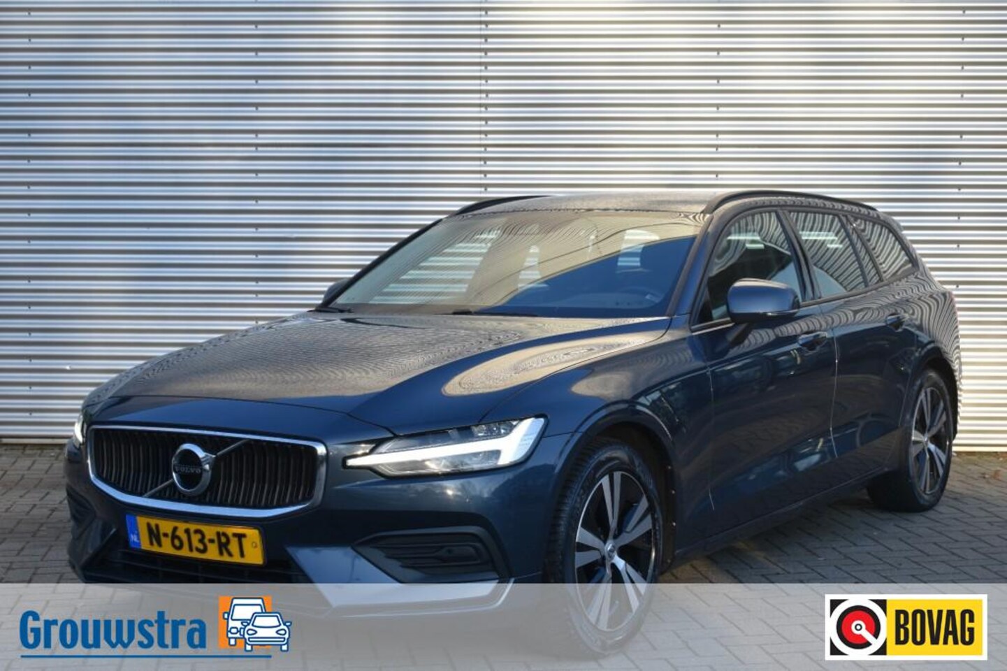 Volvo V60 - 2.0 B3 ADVANTAGE / LEDER / EL. TREKH./ STOEL+STUUR+VOORRUIT VERW. - AutoWereld.nl