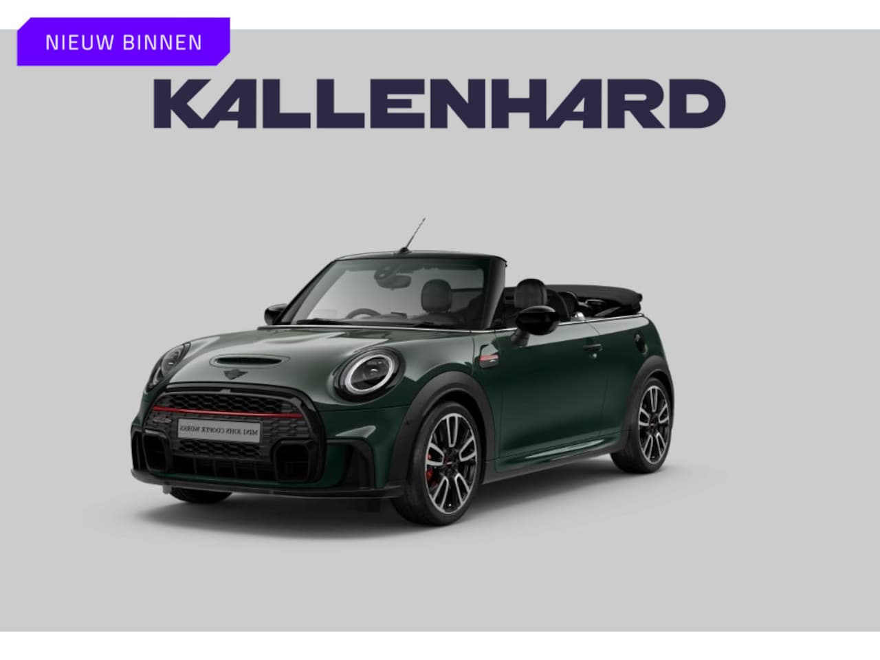 MINI Cabrio - Mini 2.0 John Cooper Works - Camera - Harman Kardon -Yours Leder - Head-Up - JCW - AutoWereld.nl