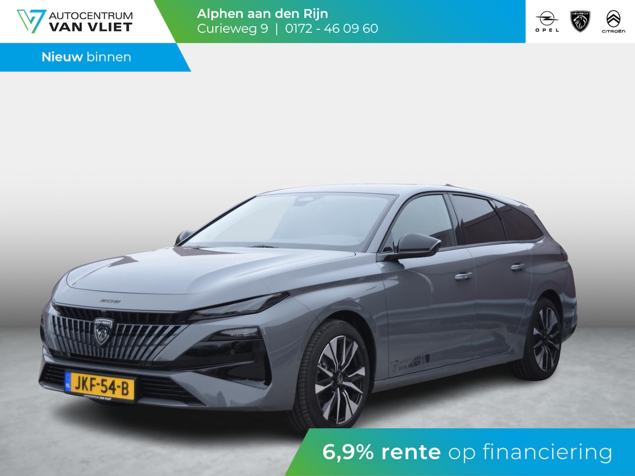 Peugeot 308 SW - 1.2 Hybrid 145 e-DCS6 Allure 145 PK | NAVI | PARKEERSENSOREN MET CAMERA | NIEUW MODEL! - AutoWereld.nl