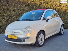 Fiat 500 C - 0.9 TwinAir Rock bj 2011 Navi Leer Leuke Auto