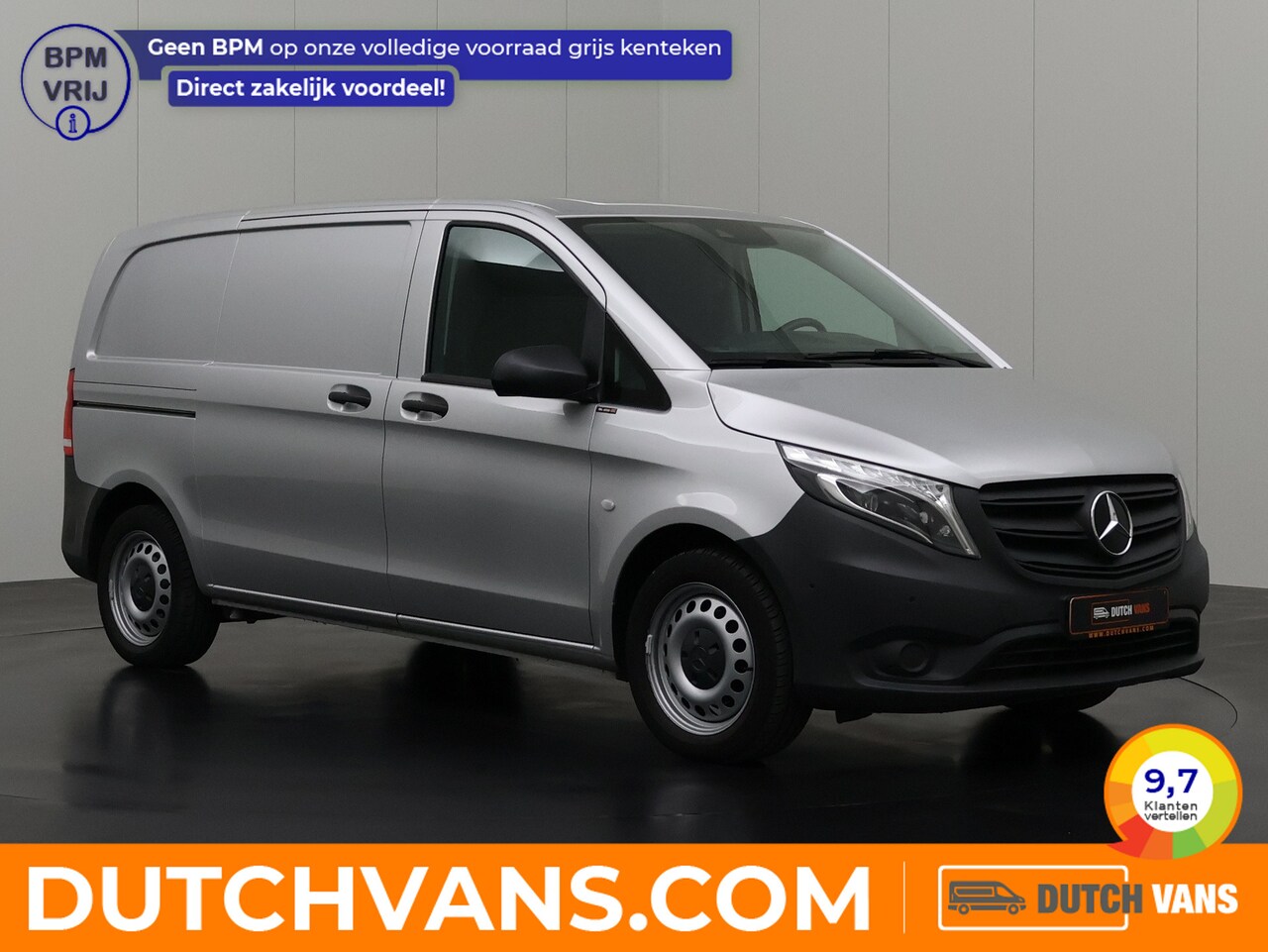 Mercedes-Benz Vito - 114CDi Automaat 2xSchuifdeur | Led | Inrichting | Navigatie | Camera | Airco | Cruise - AutoWereld.nl