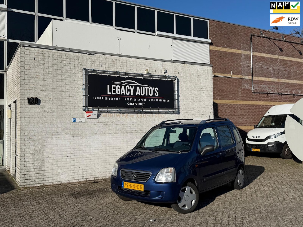 Suzuki Wagon R+ - 1.3 GLS - APK 10/2026 - Nette auto - Rijdt en schakelt goed! - AutoWereld.nl