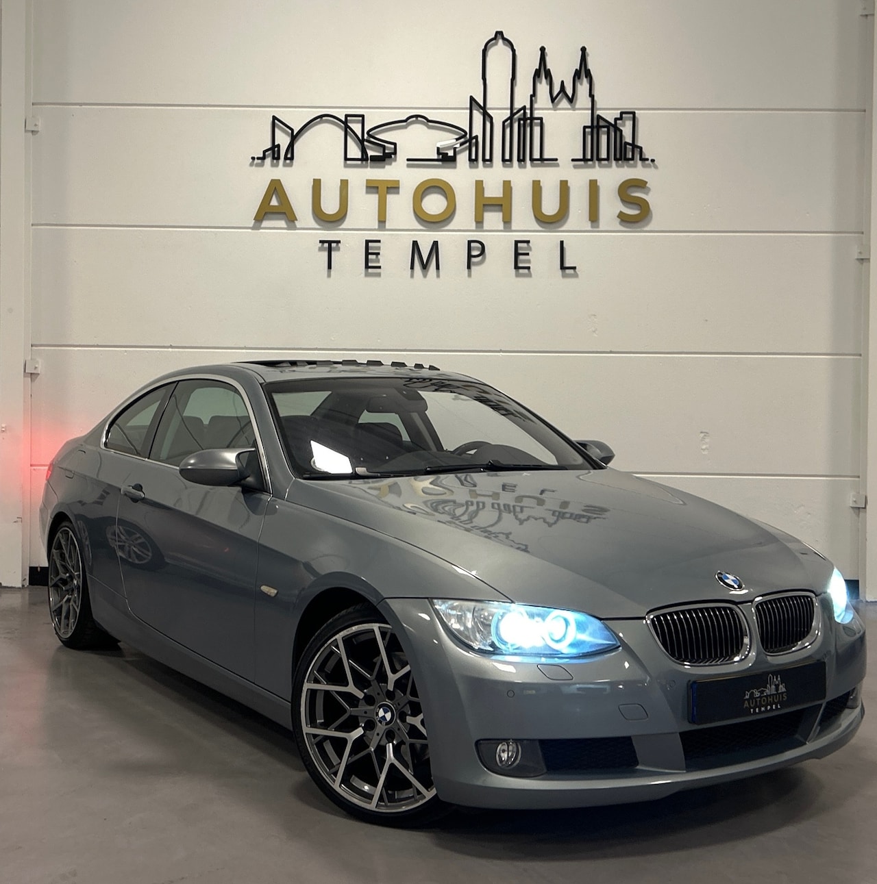 BMW 3-serie Coupé - 325i Executive Nap Airco Leder Led Pdc Carbon Cruise Climate 19Inch - AutoWereld.nl