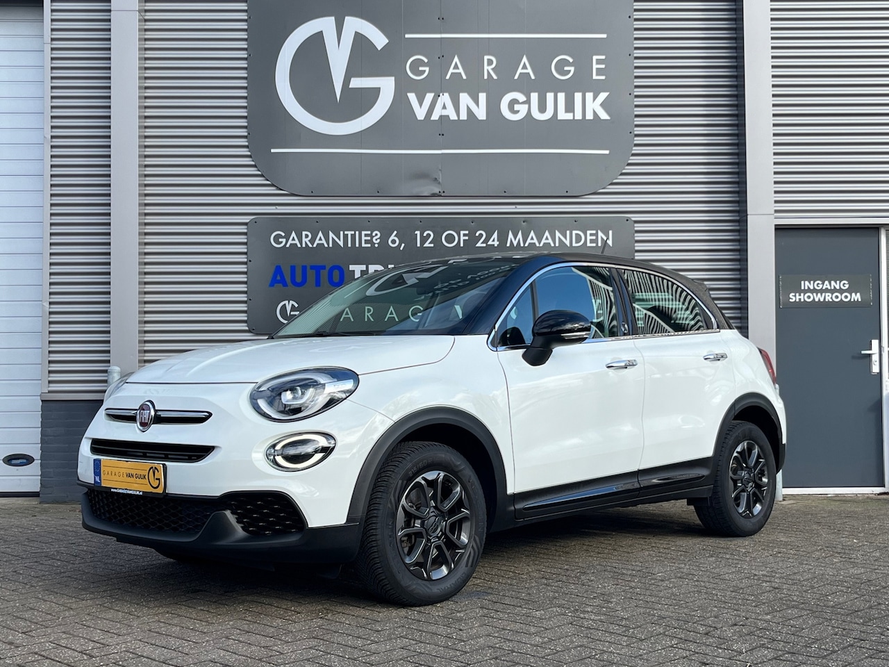Fiat 500 X Cross - 1.4 GSE City Opening 120TH Edition 151PK TwoTone,CarPlay,Clima,Cruise,Isofix,ElektrRamen+S - AutoWereld.nl