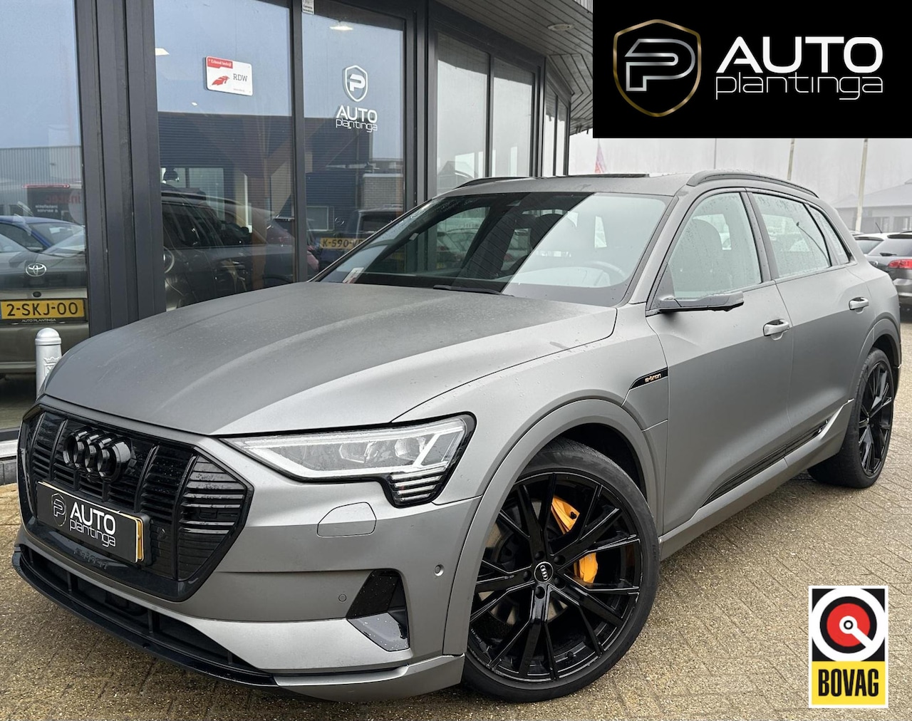 Audi e-tron - e-tron 55 quattro 95 kWh BOMVOL | PANO | Audi Virtual Mirrors | Virtual Cockpit | Lederen - AutoWereld.nl