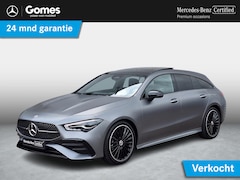 Mercedes-Benz CLA-klasse Shooting Brake - 180 AMG | Matgrijs | Nightpakket | Panoramadak | Dodehoekassistent | Apple CarPlay | Andro