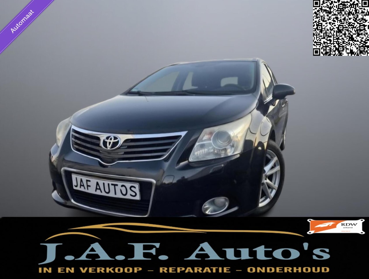 Toyota Avensis Wagon - 2.0 VVTi Automaat Leder Luxe! - AutoWereld.nl