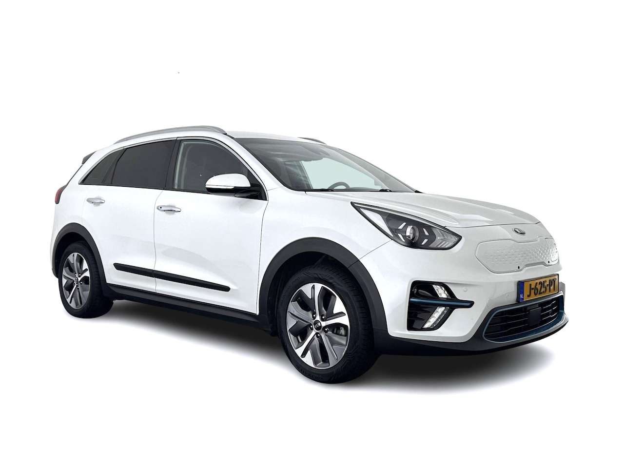 Kia e-Niro - DynamicLine 64 kWh [ 3-Fase ] {SOH-100%} (INCL-BTW) Aut.*LEATHER-FABRIC | NAVI-FULLMAP | D - AutoWereld.nl