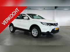 Nissan Qashqai - 1.2 Visia | 1 jr BOVAG garantie | Airco | Cruise | Niet in gerookt