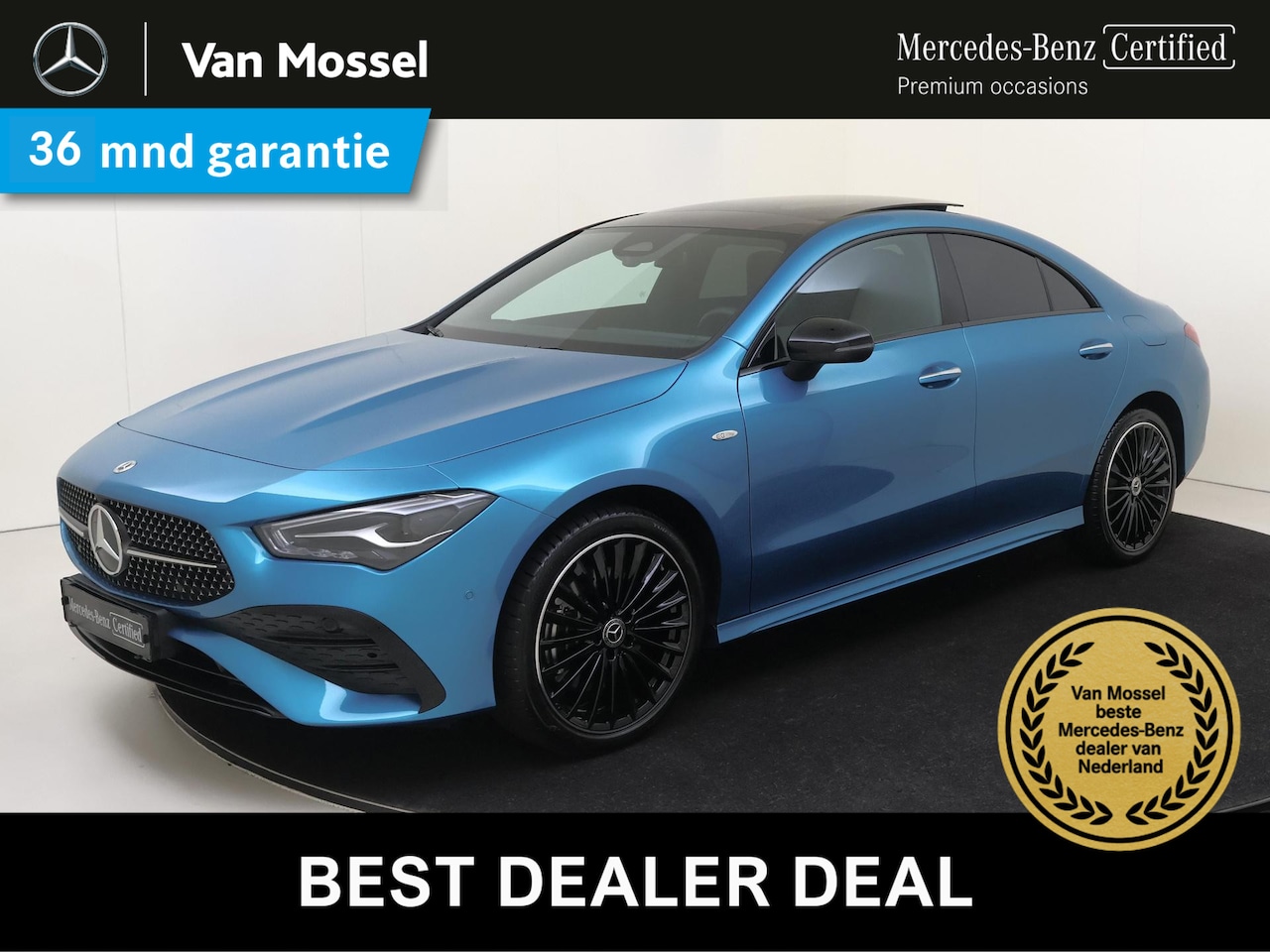 Mercedes-Benz CLA-Klasse - 250 e Star Edition AMG Line Panoramadak / Parkeercamera / Keyless / Elektr. trekhaak / Nig - AutoWereld.nl