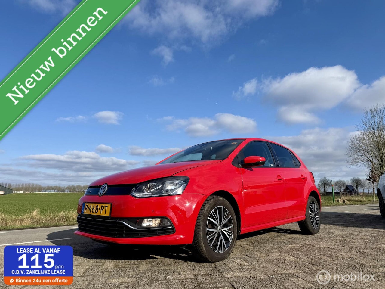 Volkswagen Polo - 1.0 Allstar, BJ 2017, PDC, Navi, Airco, Lage km NAP - AutoWereld.nl