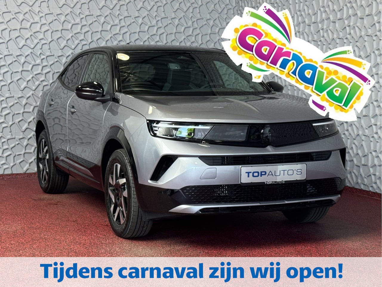 Opel Mokka - 1.2 TURBO 130PK GS LINE / BLACK PACK 360.CAM CARPLAY STOEL/STUUR VERW CAMERA ✅Top Auto's W - AutoWereld.nl