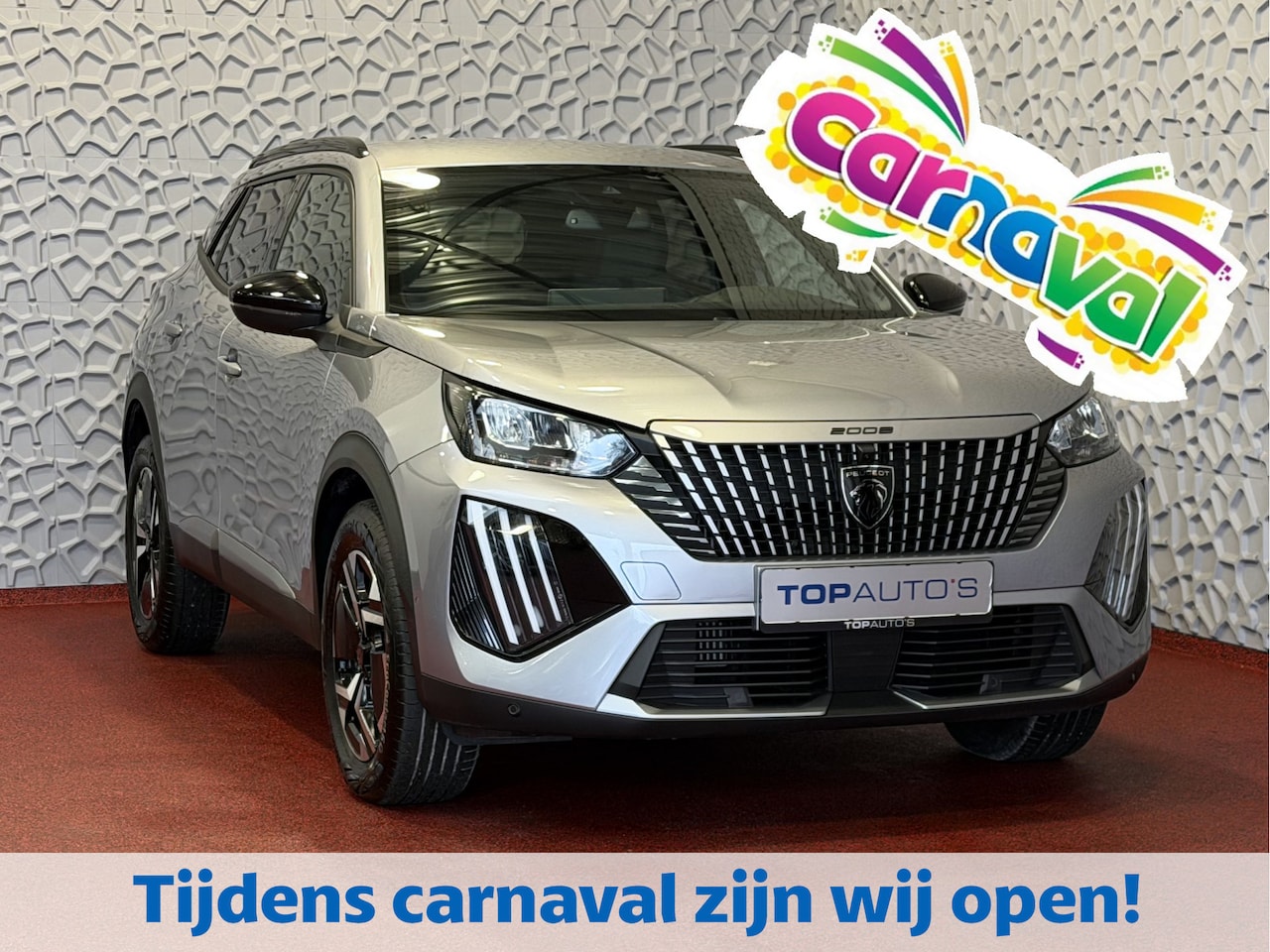 Peugeot 2008 - 1.2 HYBRID 145e ALLURE CARPLAY I-COCKPIT NAVI CAMERA ADAP.CRUISE ✅Top Auto's Wijchen , 30 - AutoWereld.nl