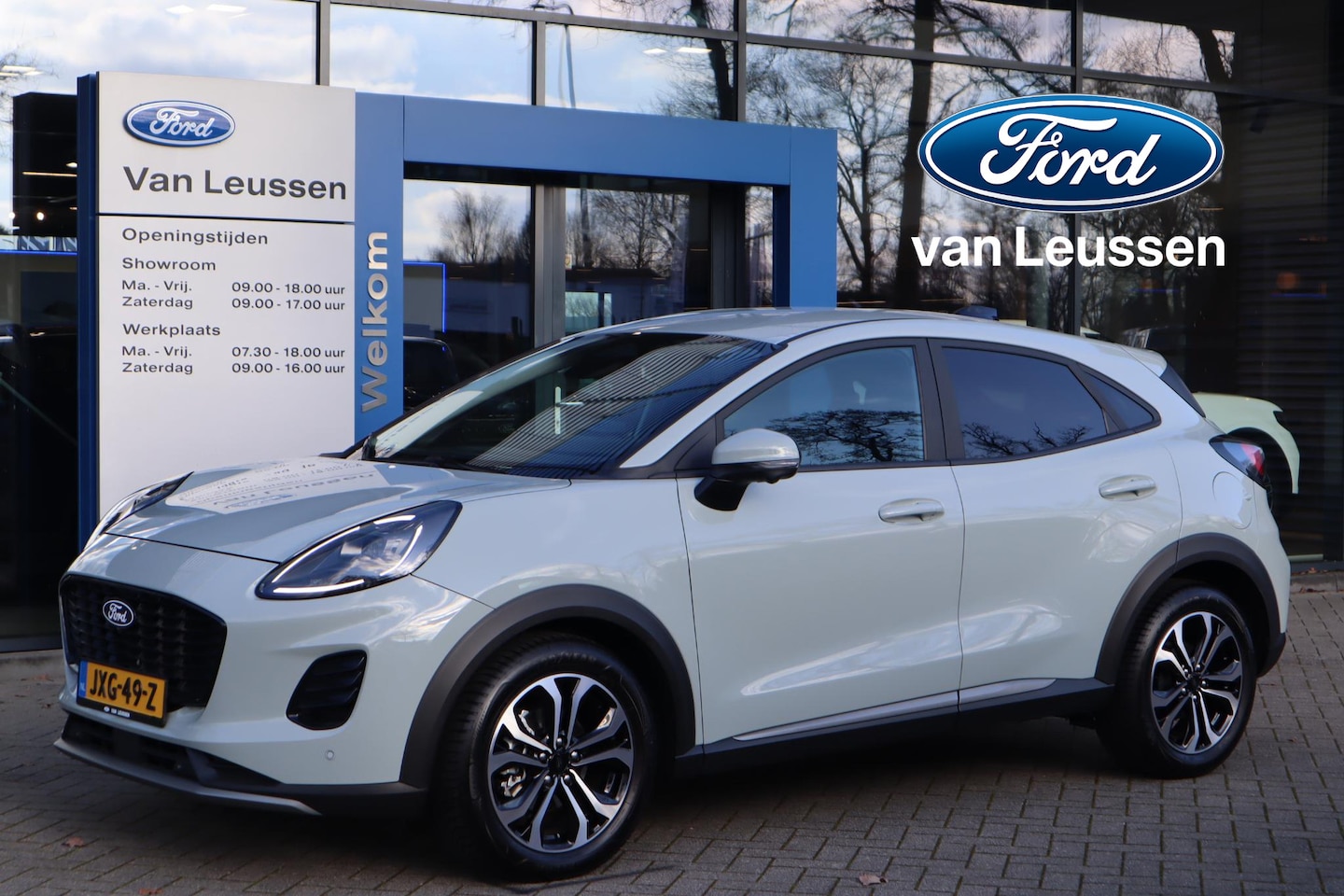 Ford Puma - 125PK HYBRID TITANIUM NIEUWE MODEL! 360GR-CAM ALL-SEASON EL-ACHTERKLEP WINTERPACK COMFORT- - AutoWereld.nl