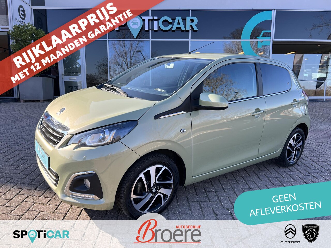 Peugeot 108 - 1.0 e-VTi 72 pk Allure 5 drs M5 - AutoWereld.nl