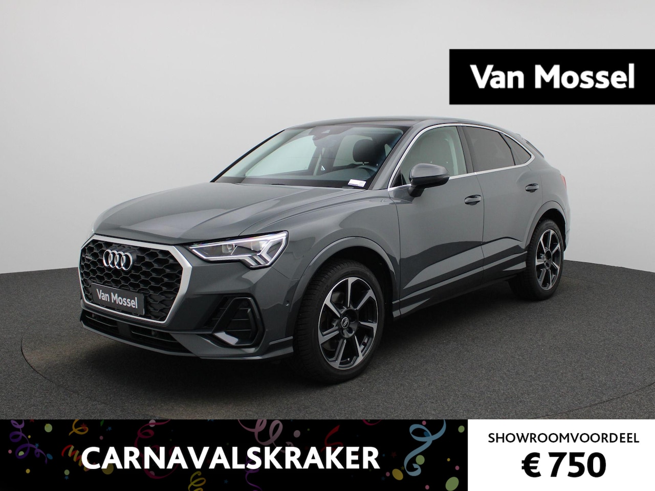 Audi Q3 Sportback - 40 TFSI quattro S tronic | TREKHAAK | CAMERA | STOELVERWARMING | SCHUIFDAK | SPORTSTOELEN - AutoWereld.nl