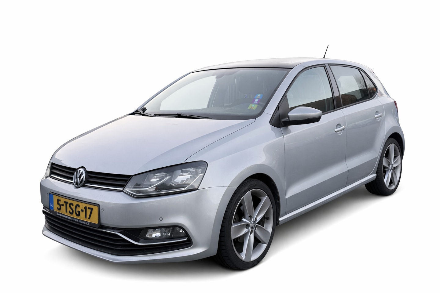 Volkswagen Polo - 1.2 TSI Highline Airco|Cruise|Pano|Trekhaak - AutoWereld.nl
