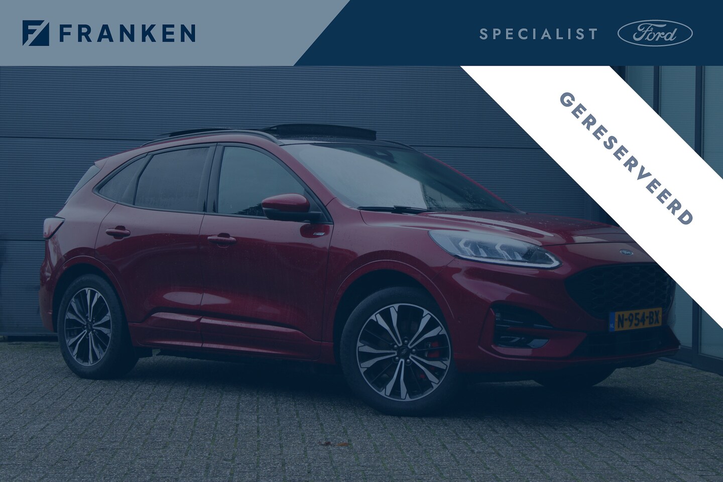 Ford Kuga - 2.5 PHEV ST-Line X | Panoramadak | Trekhaak | BLIS | B&O | Head-up | Winterpack - AutoWereld.nl
